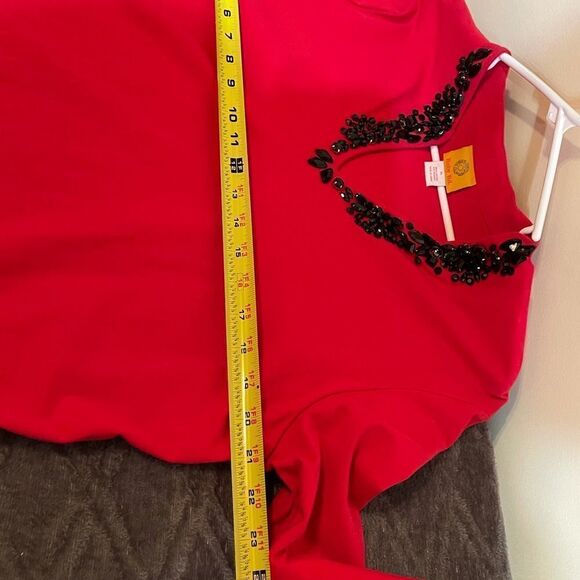 Ruby Rd Women’s Red top size XL - Picture 5 of 7